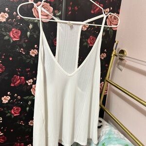 Free People Cream Camisole Top